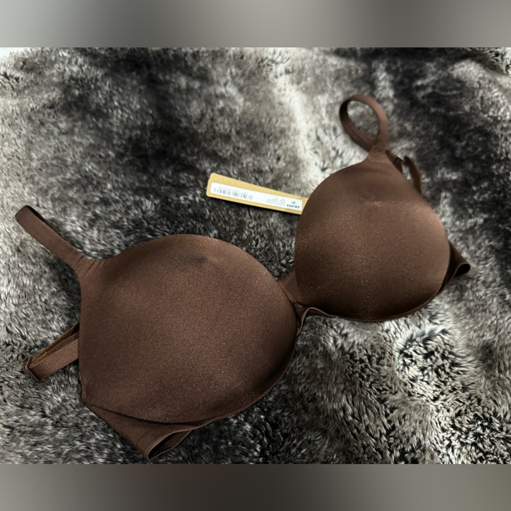 SKIMS Brown Bra